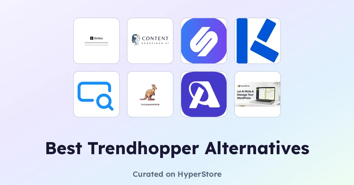 Best Trendhopper Alternatives for SEO and Content Growth