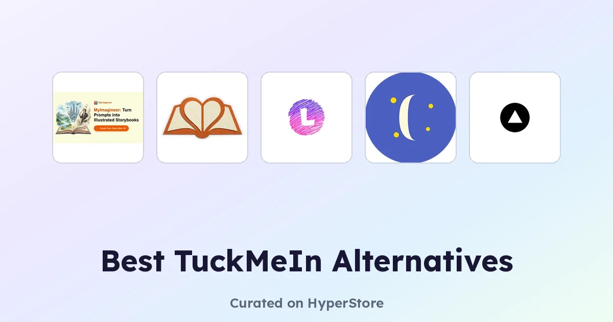 Best TuckMeIn Alternatives for Personalized Bedtime Stories