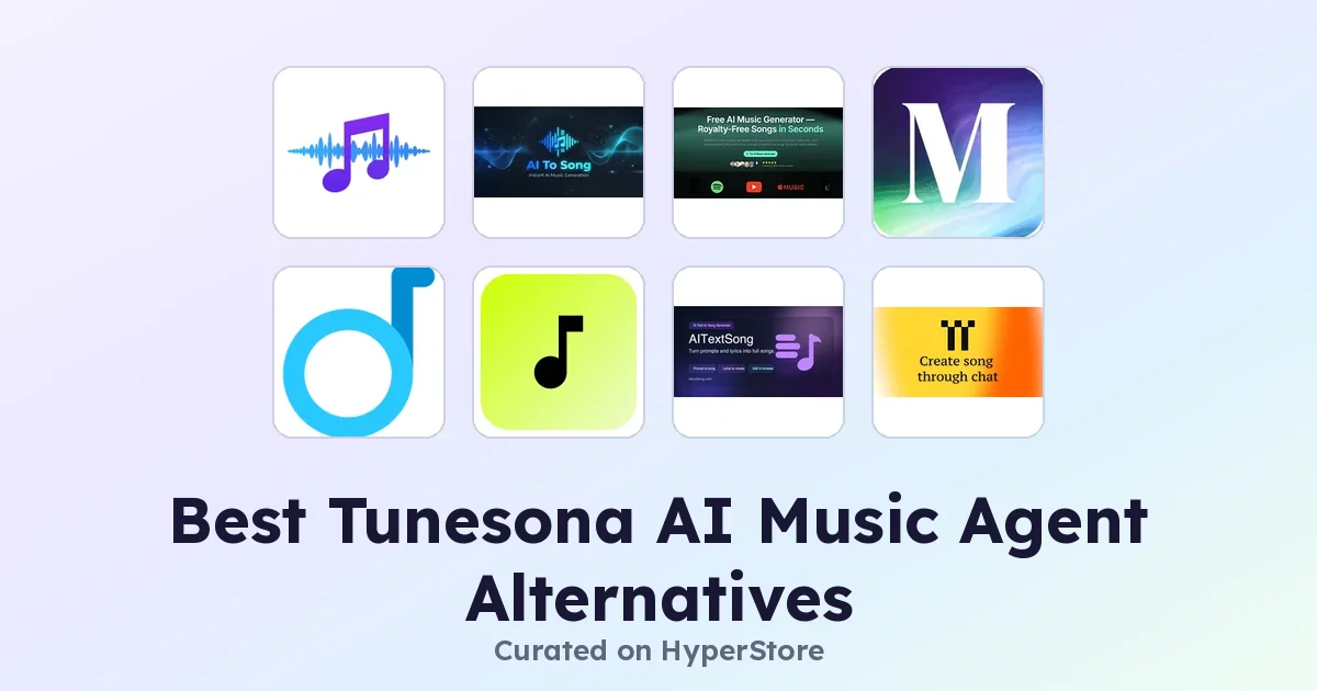 Best Tunesona AI Music Agent Alternatives Worth Trying