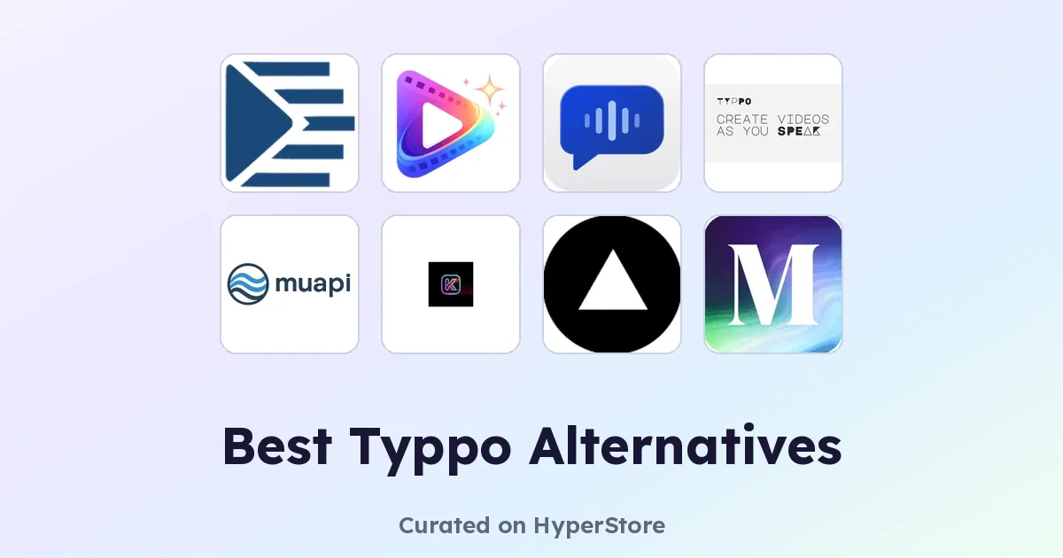 Best Typpo alternatives: top AI video tools compared