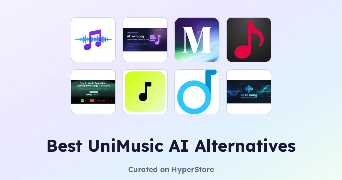 Best UniMusic AI alternatives for AI music creation
