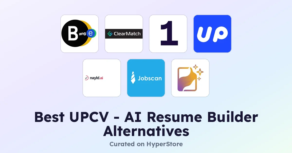 Migliori alternative a UPCV - AI Resume Builder per chi cerca lavoro