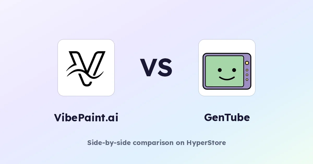 VibePaint.ai vs GenTube: Which Free AI Art Tool Fits You Best?
