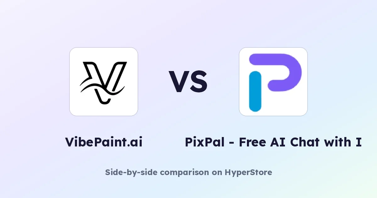 VibePaint.ai vs PixPal: Free AI Art Tools Compared