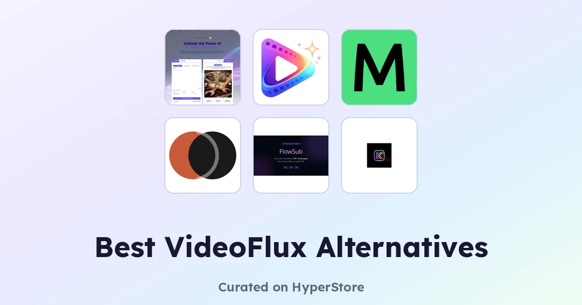 Best VideoFlux Alternatives for AI Video Creation and Editing
