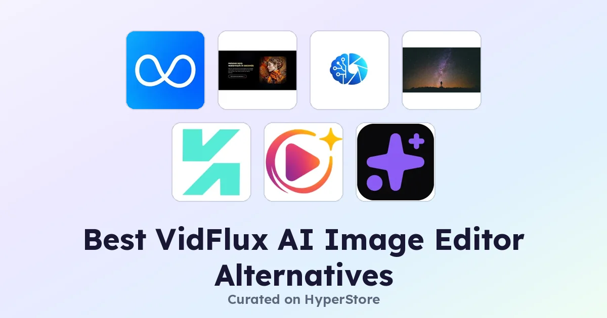 Лучшие альтернативы VidFlux AI Image Editor для любых задач