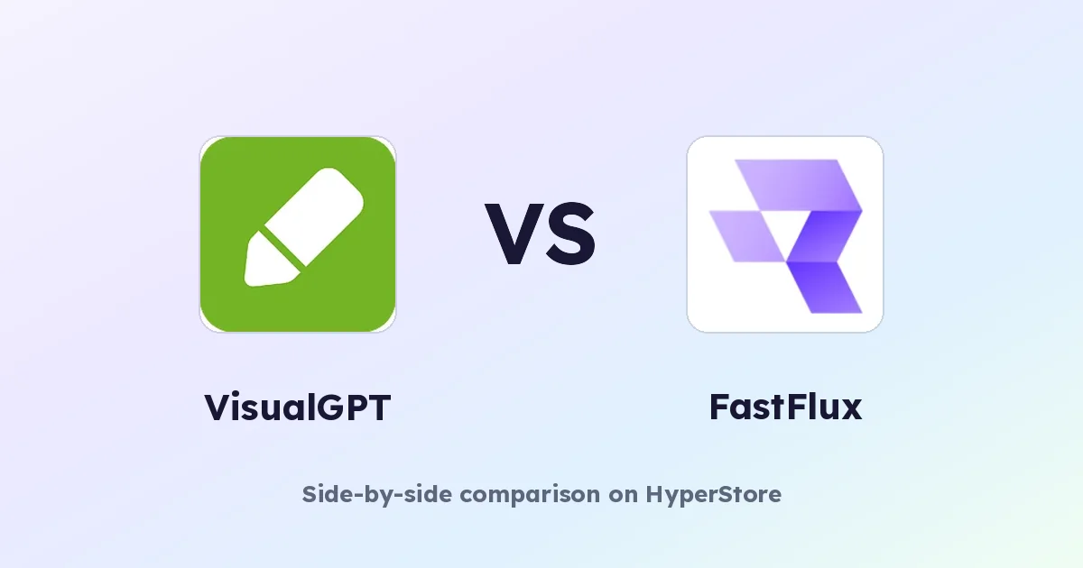 VisualGPT vs FastFlux : comparaison des outils de génération d'images