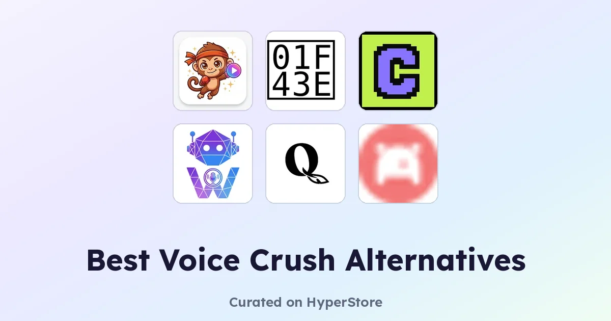 Melhores alternativas ao Voice Crush: principais escolhas na HyperStore