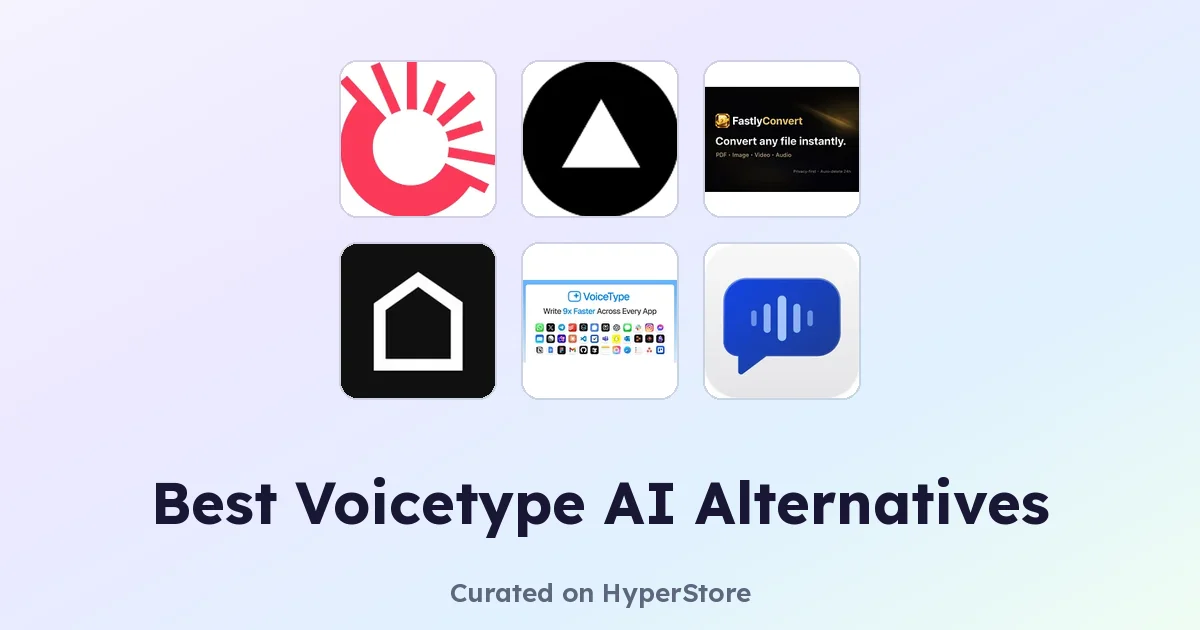 Лучшие альтернативы Voicetype AI для качественной голосовой печати