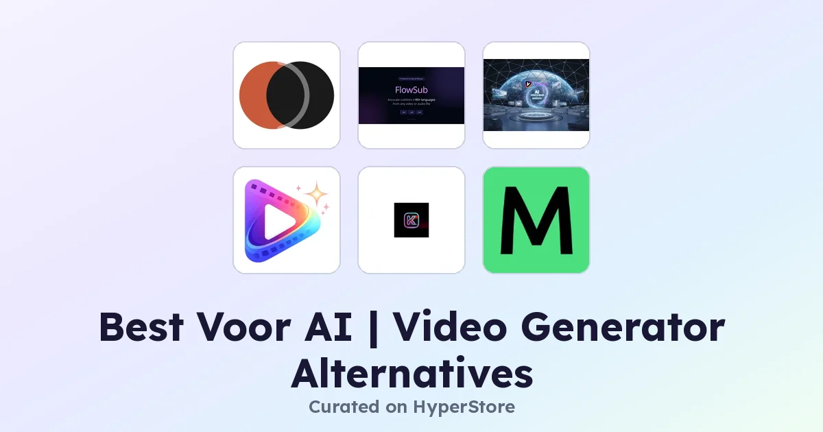 Best Voor AI | Video Generator Alternatives for Creators