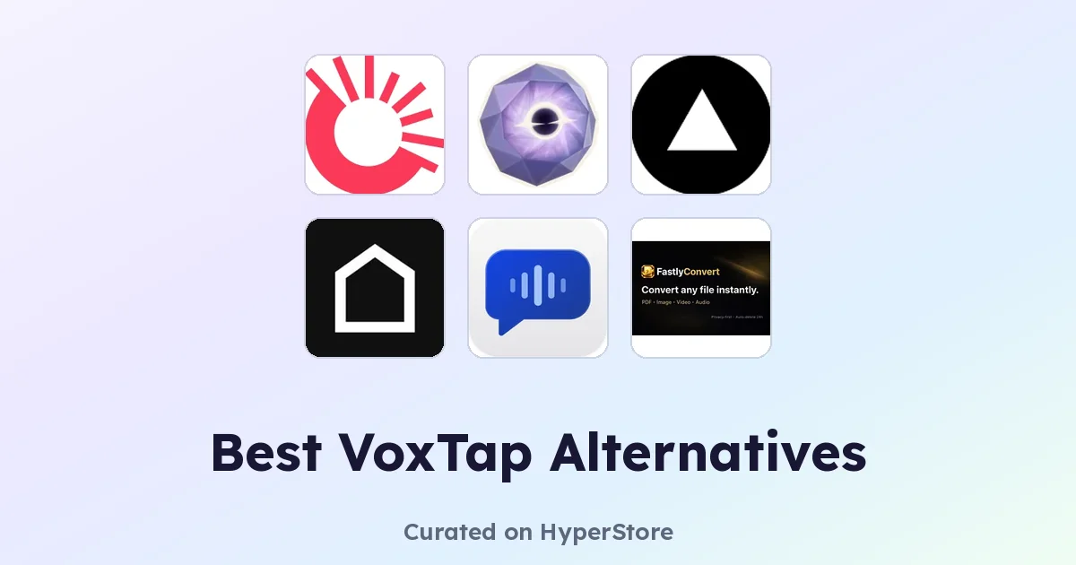 Лучшие альтернативы VoxTap для диктовки и транскрипции