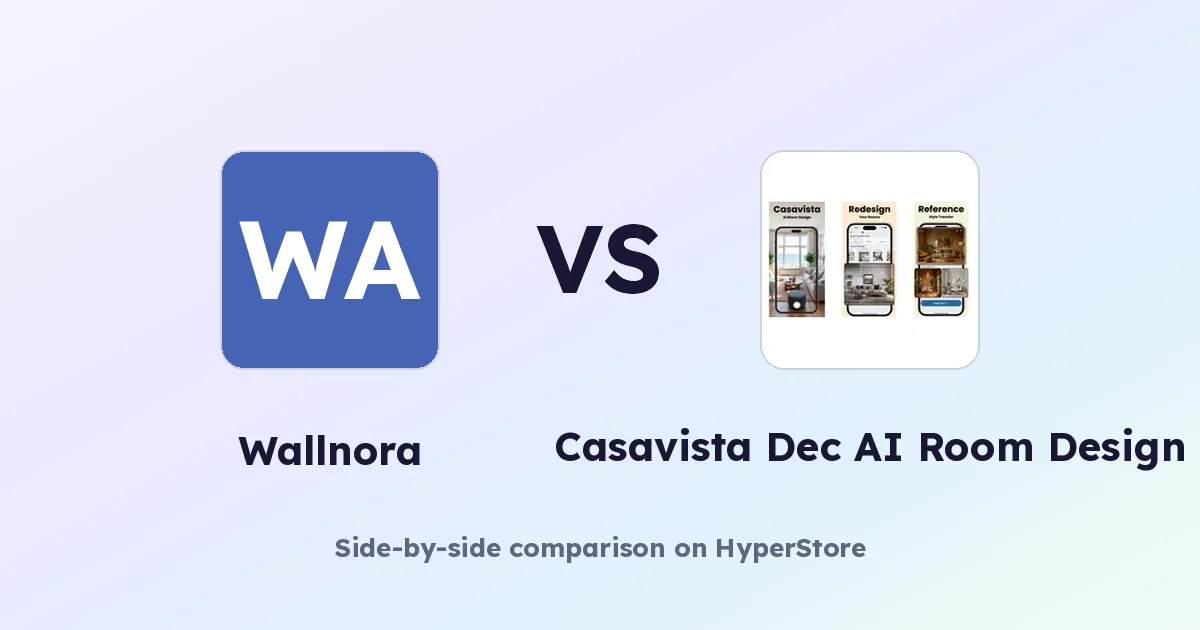 Wallnora против Casavista Dec AI Room Design: какой ИИ-инструмент подойдёт для вашего пространства?