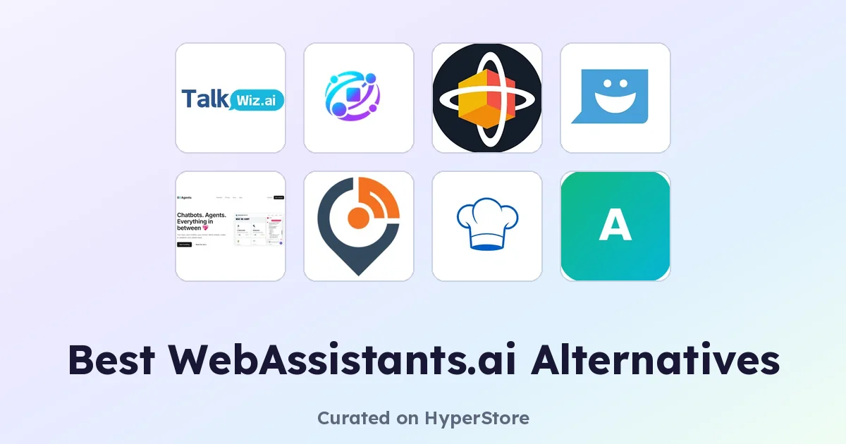 Die besten WebAssistants.ai-Alternativen für Business-Chatbots