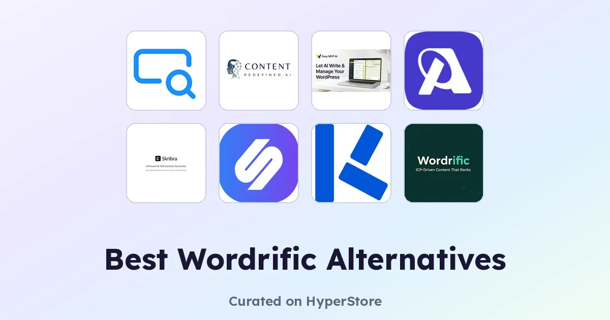 Best Wordrific Alternatives for AI Content Creation