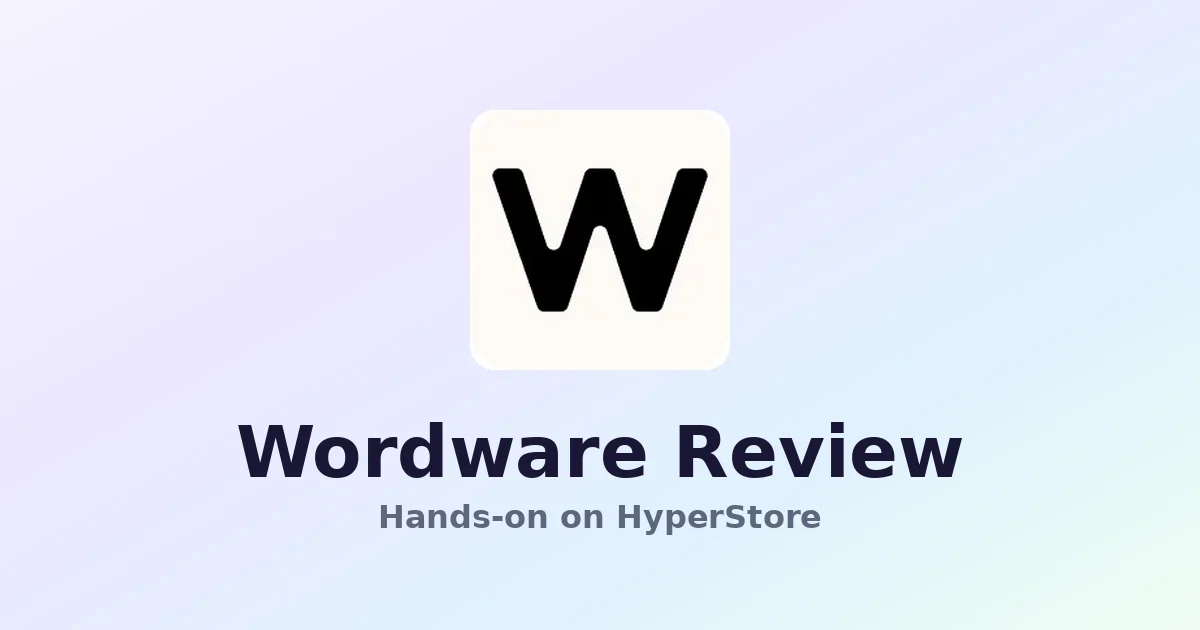 Wordware Review: Natural Language IDE for AI Apps