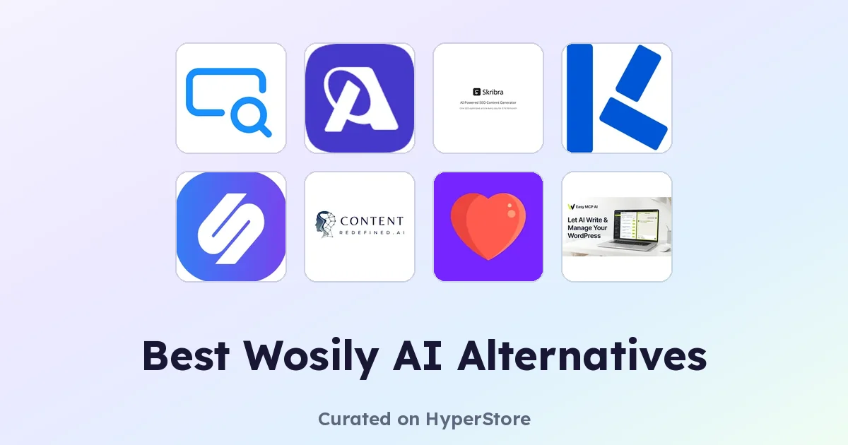 Wosily AI Alternatives: Top SEO Content Tools Compared