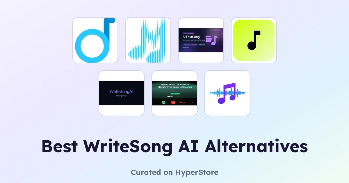 Лучшие альтернативы WriteSong AI для создания музыки с помощью ИИ
