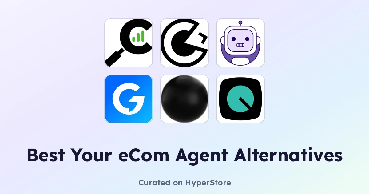 Your eCom Agent-Alternativen: Die besten KI-E-Commerce-Tools