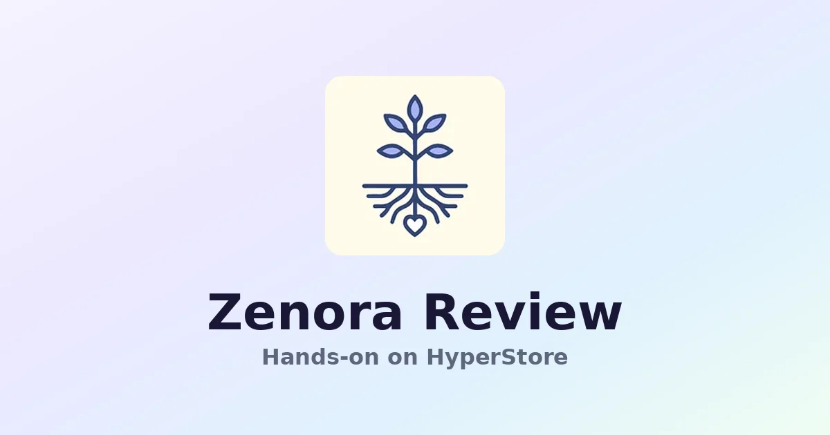 Zenora Review: Free AI Therapy App for Mental Wellness