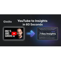YouTube Summarizer by Gistilo