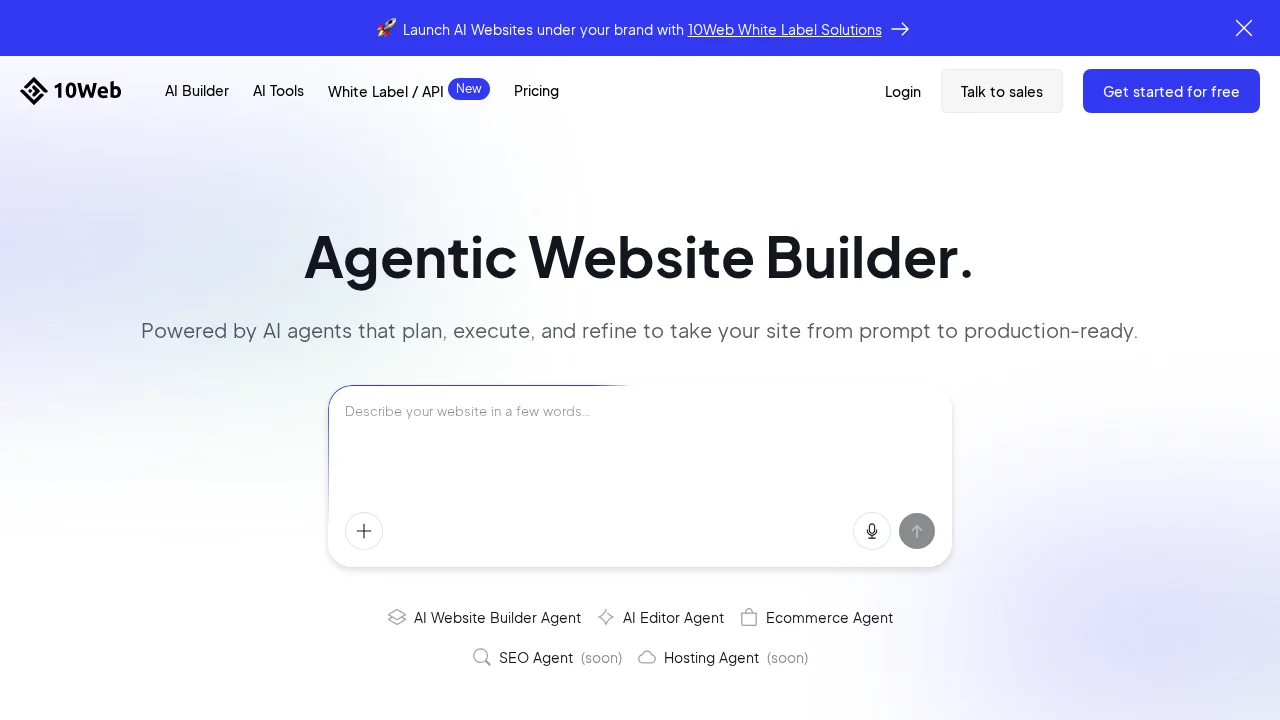 10Web screenshot 1
