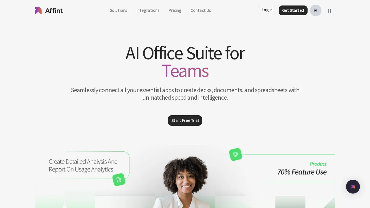 Affint screenshot 1
