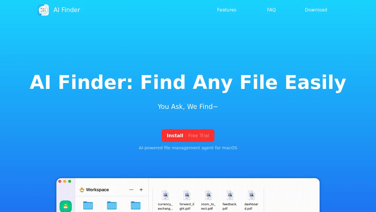 AI Finder screenshot 1