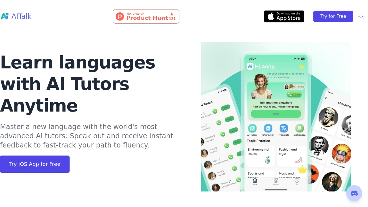 AITalk screenshot 1