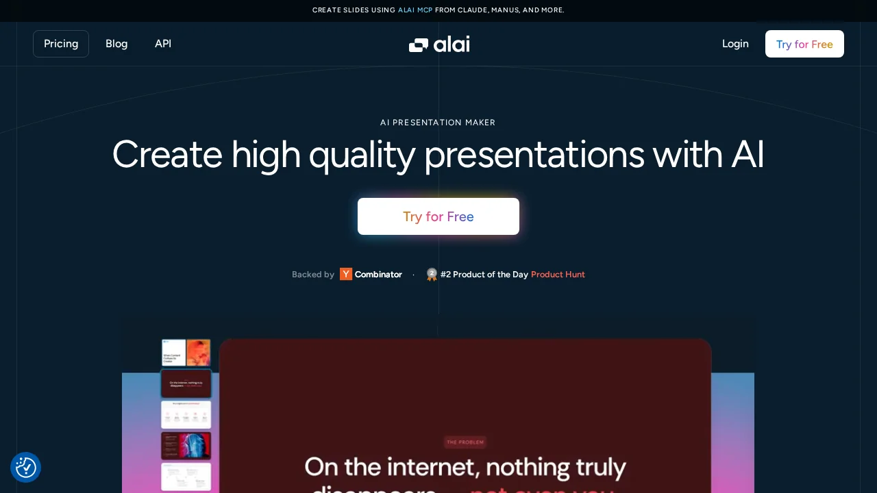 Alai screenshot 1