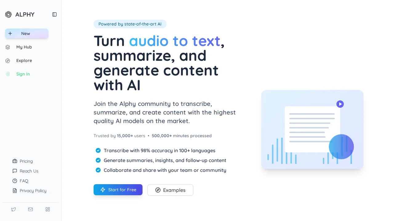 Alphy screenshot 1