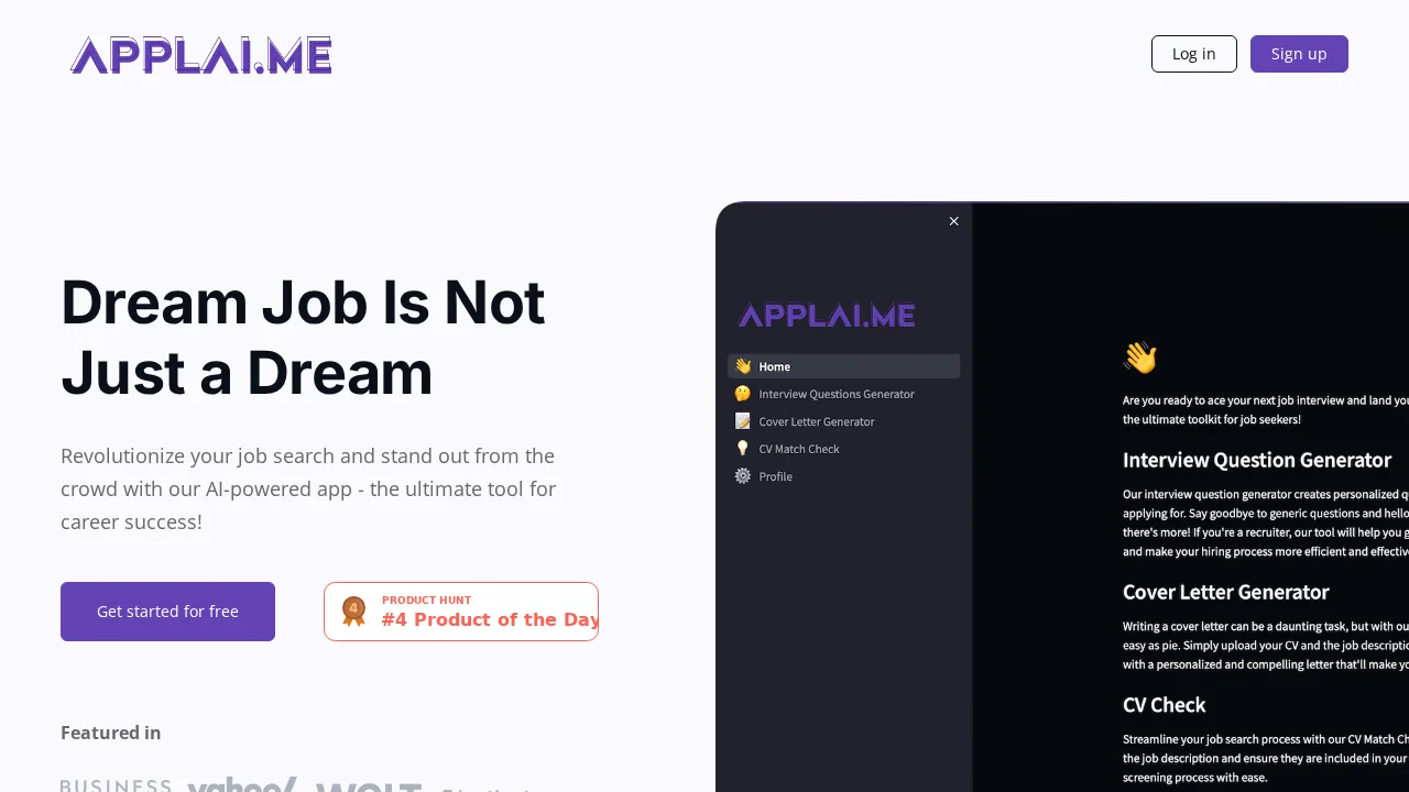ApplAI screenshot 1