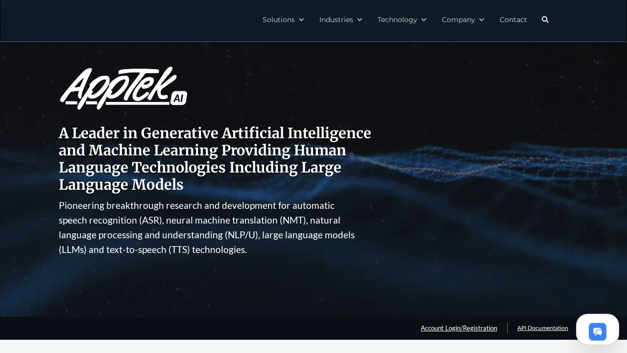 Apptek screenshot 1