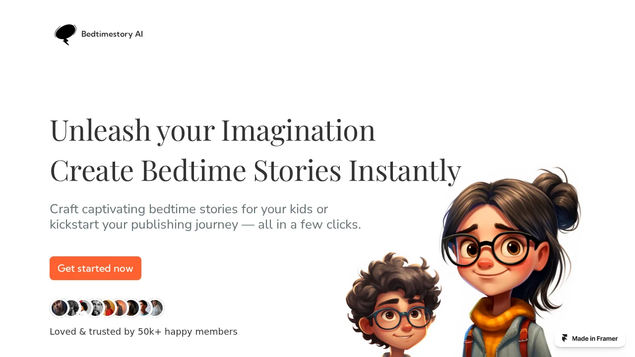 Bedtimestory.ai screenshot 1