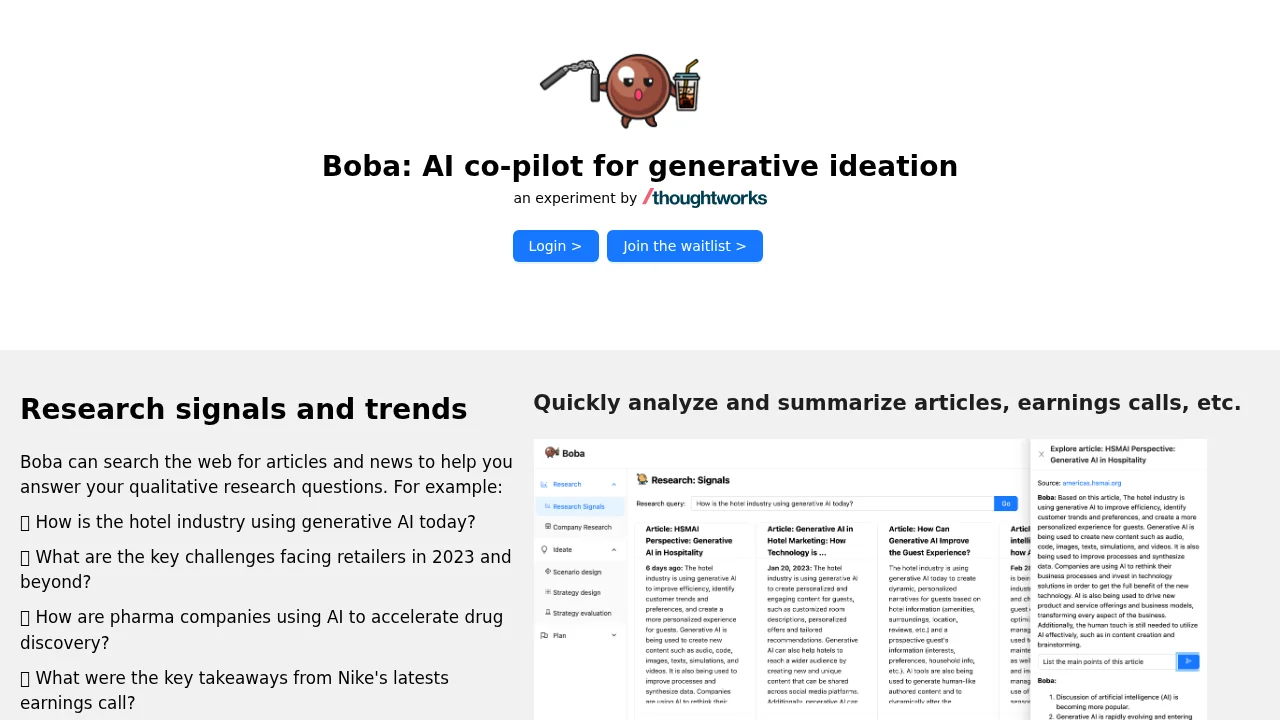 BobaAI screenshot 1