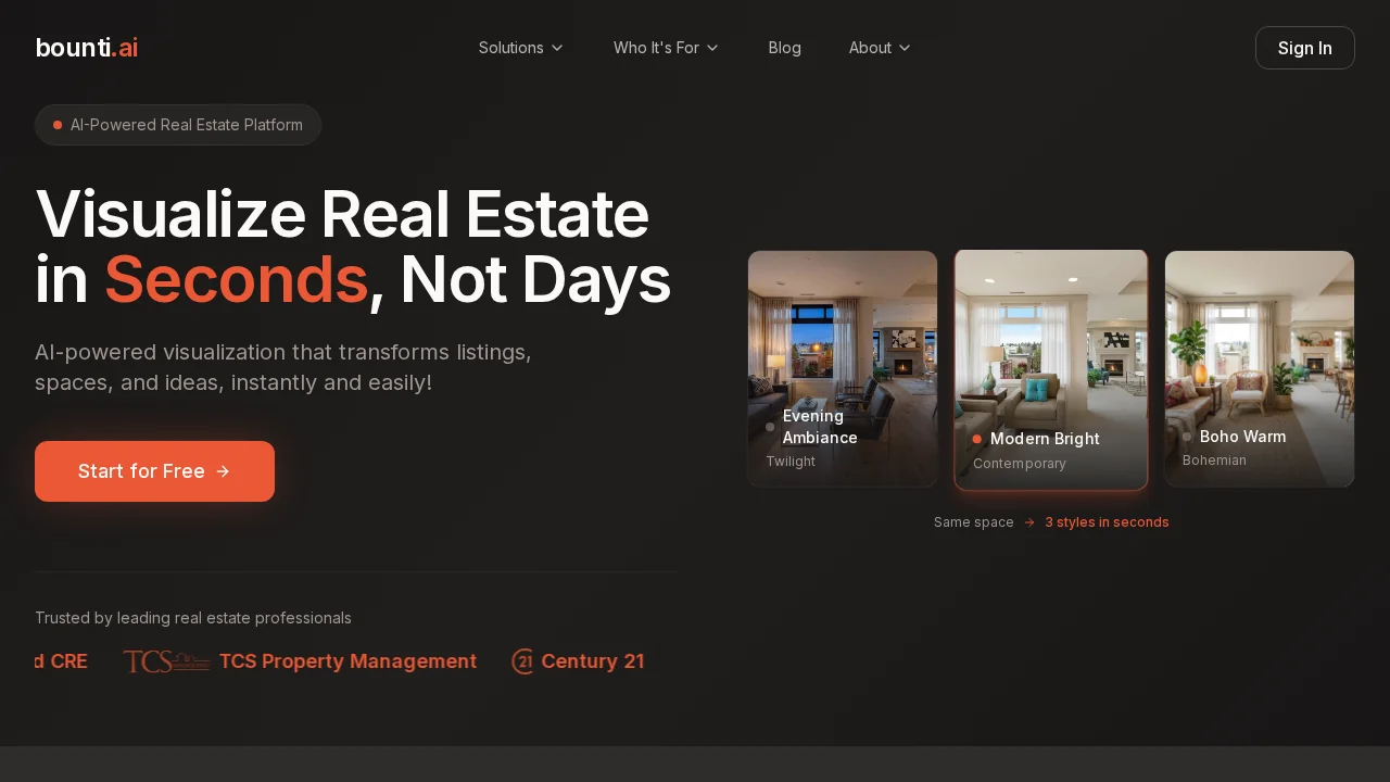 Bounti screenshot 1