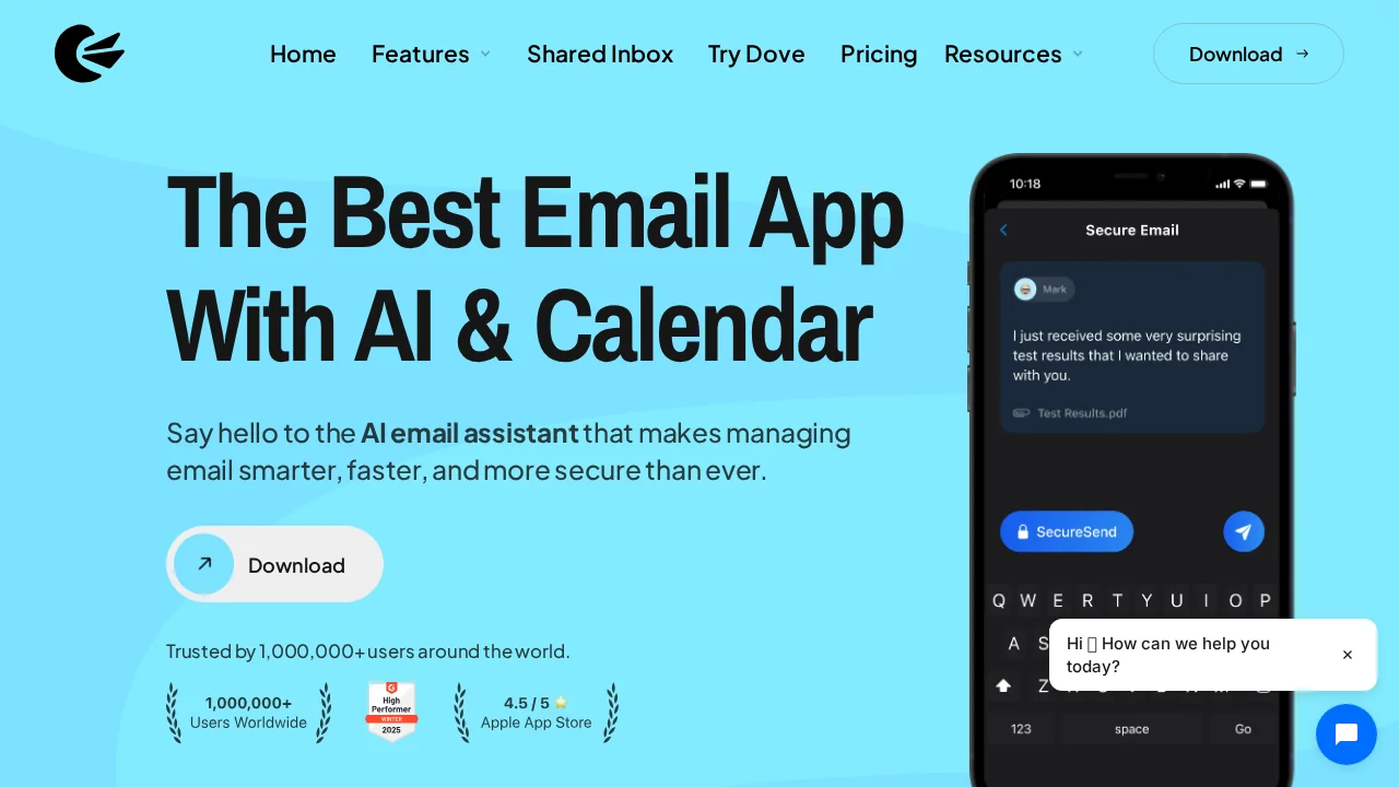 Canary Mail screenshot 1