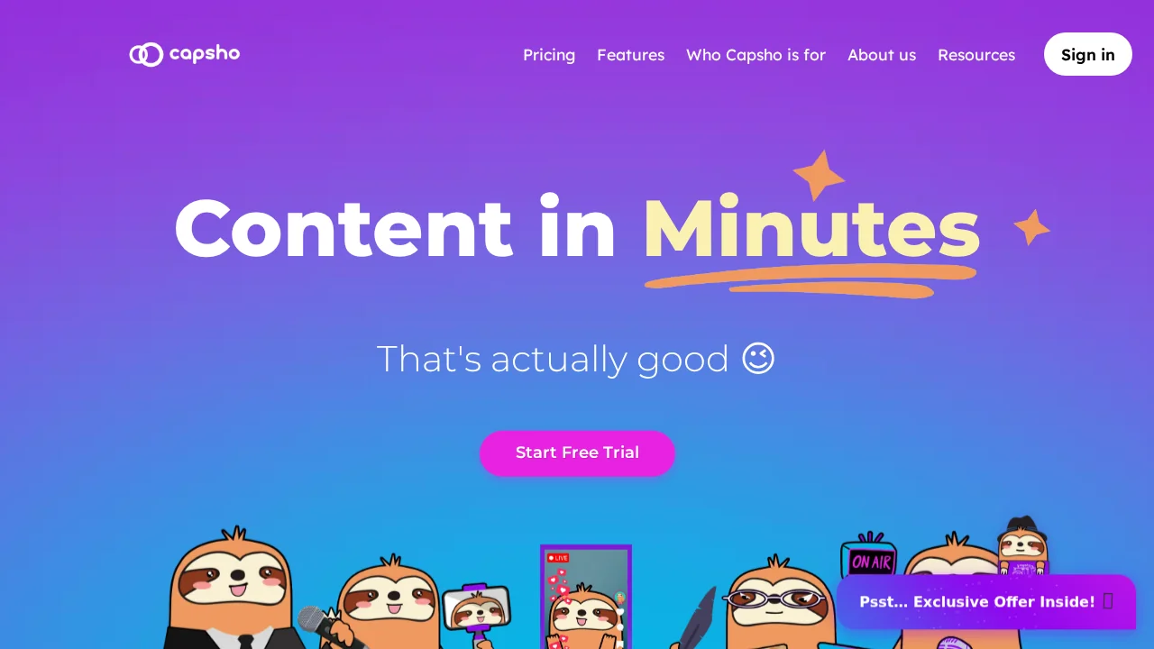 Capsho screenshot 1