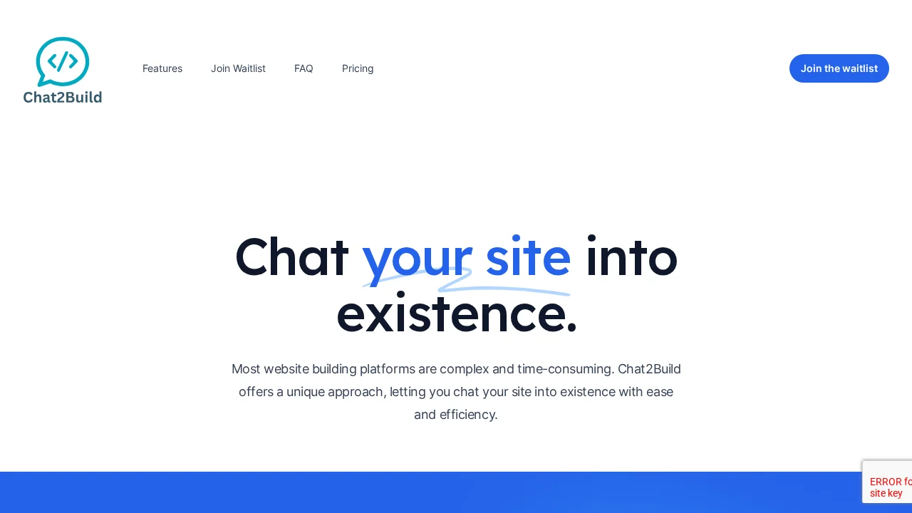 Chat2Build screenshot 1