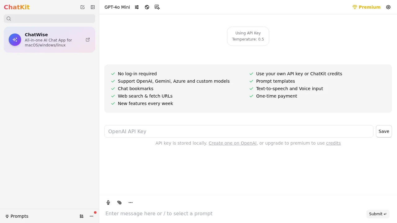 ChatKit screenshot 1