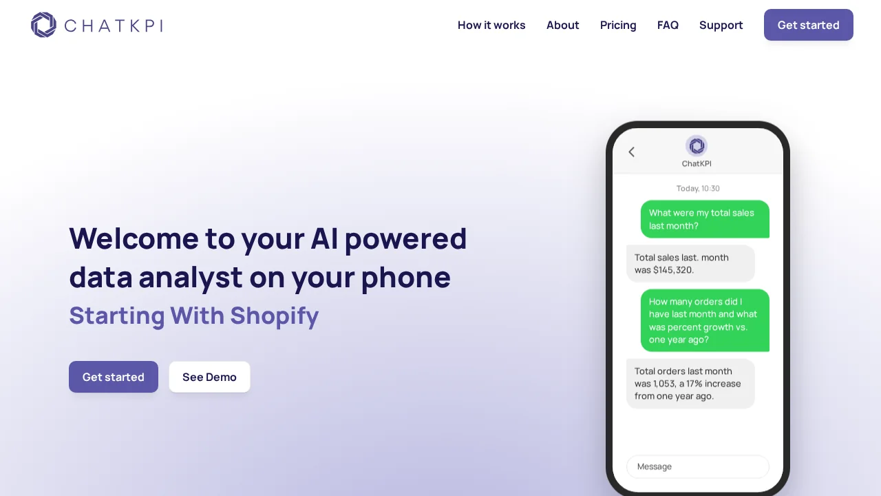 ChatKPI screenshot 1