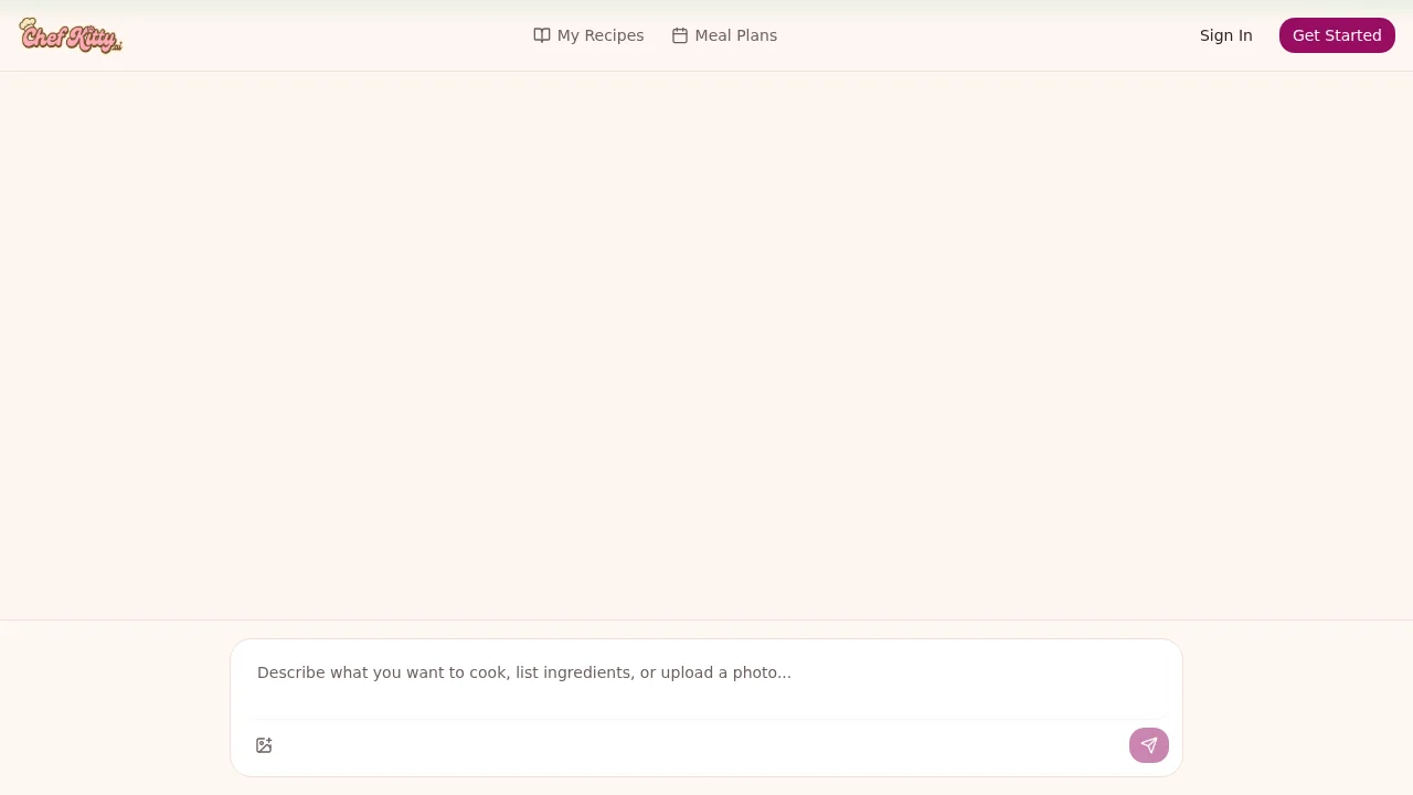 Chef Kitty AI screenshot 1