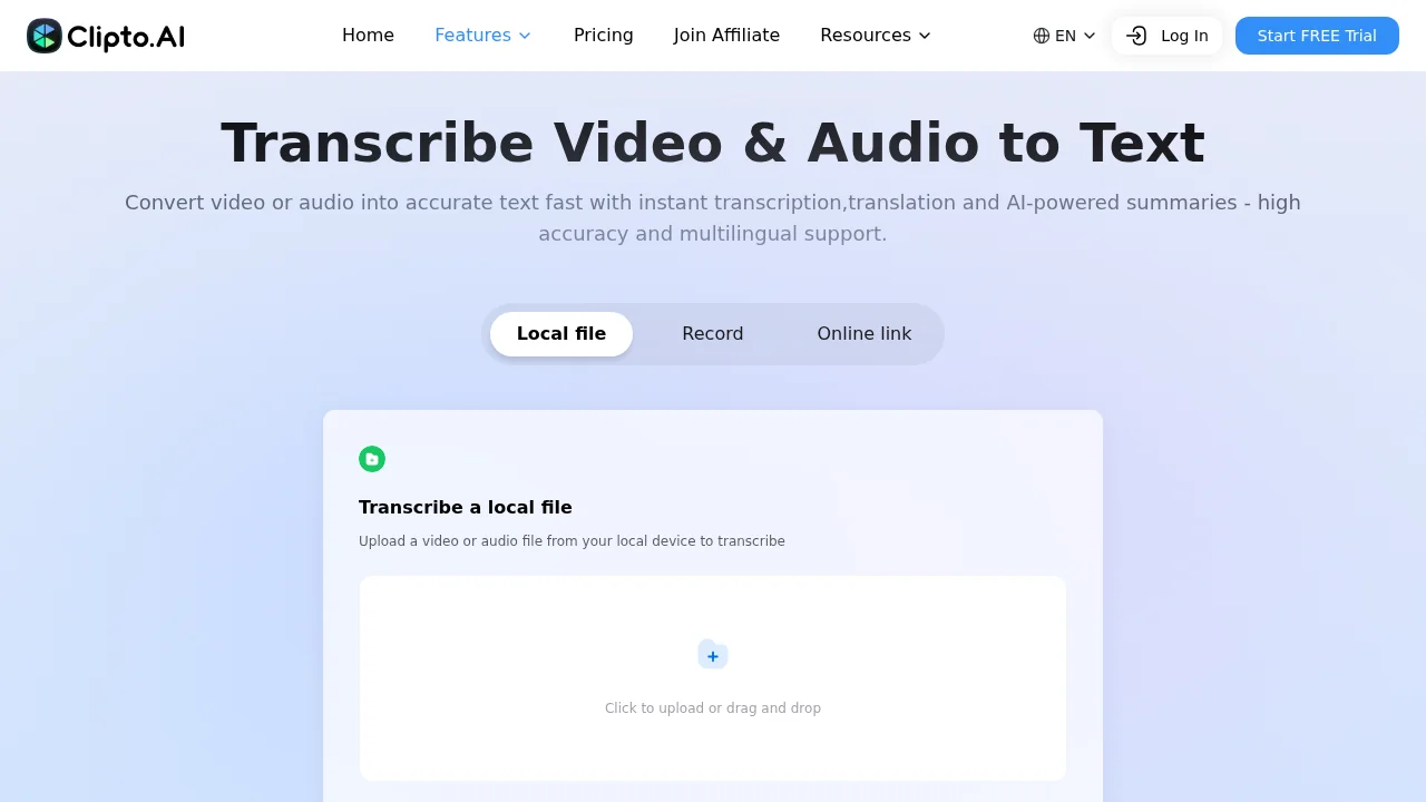 Clipto screenshot 1