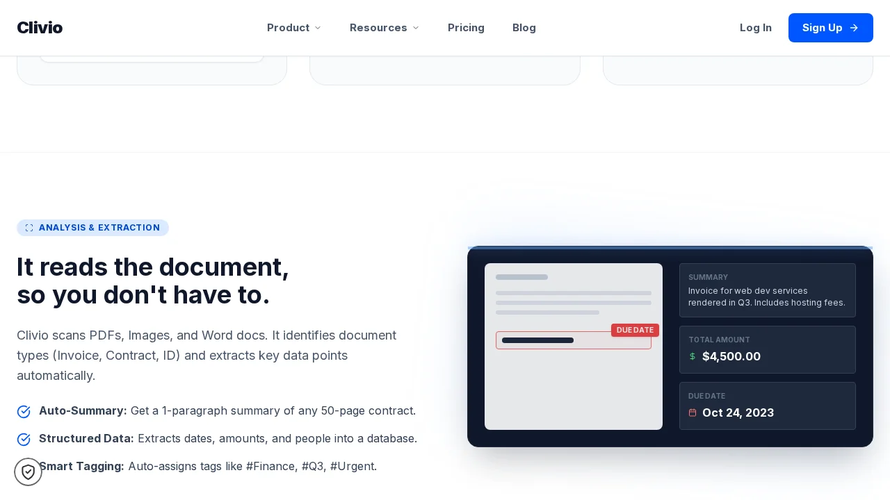 Clivio screenshot 1