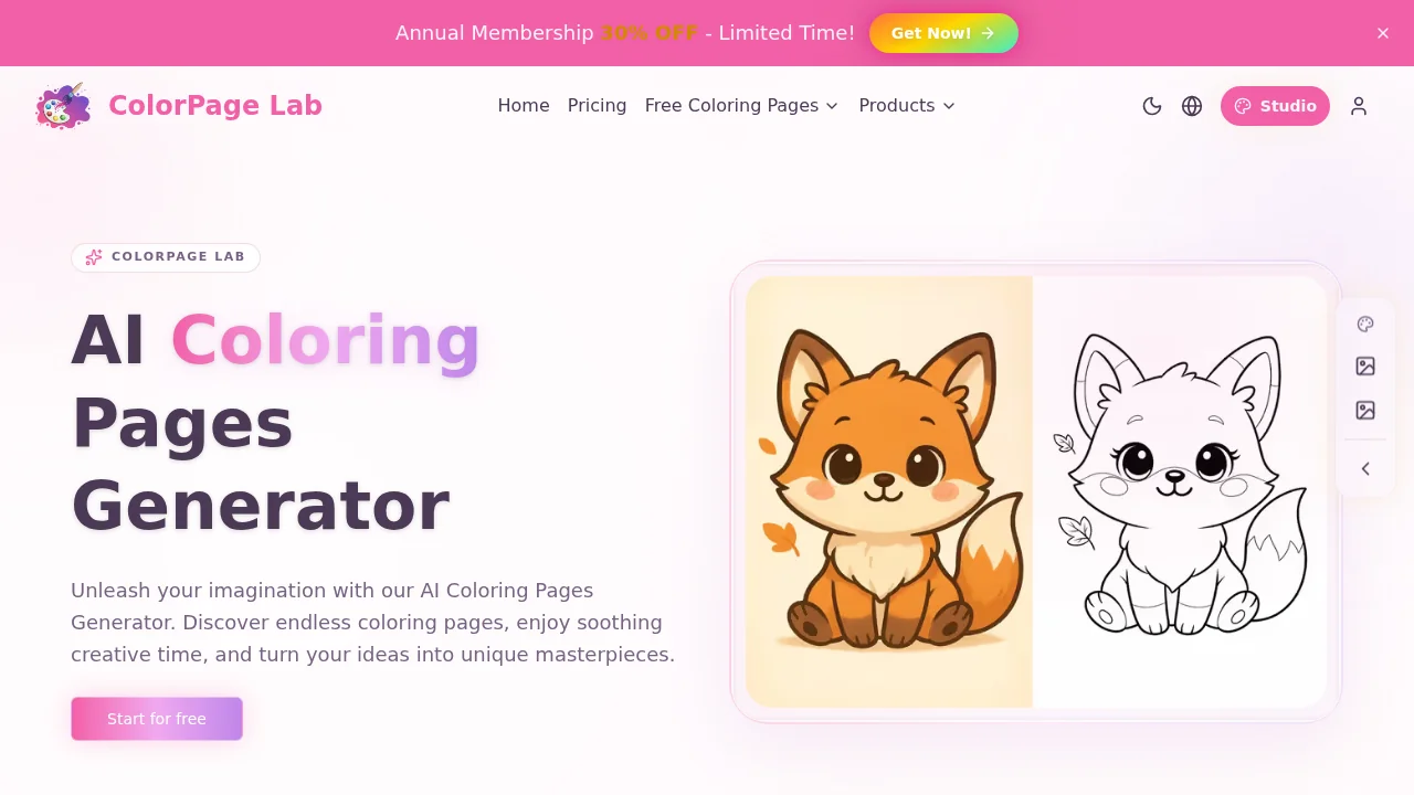 ColorPage Lab screenshot 1