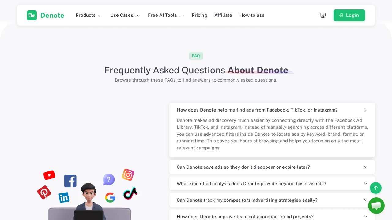 Denote screenshot 1