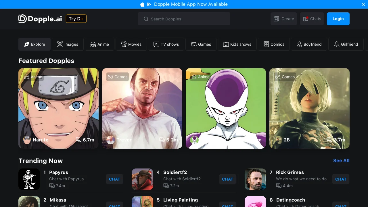 Dopple screenshot 1