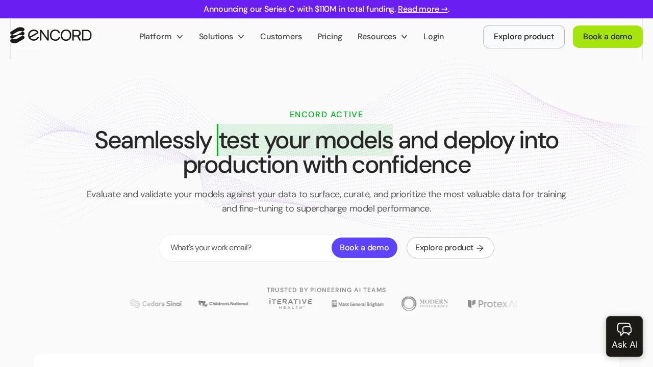 Encord screenshot 1