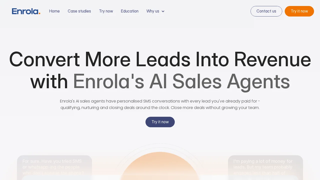 Enrola screenshot 1