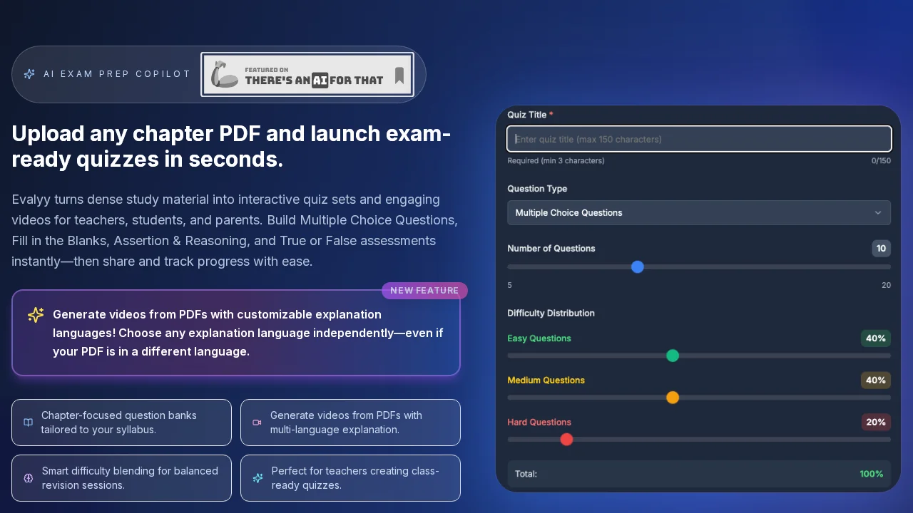 Evalyy screenshot 1