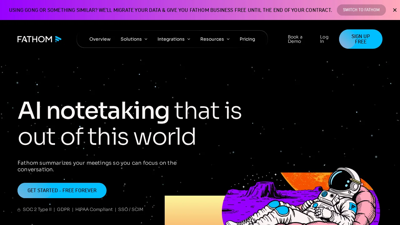 Fathom screenshot 1